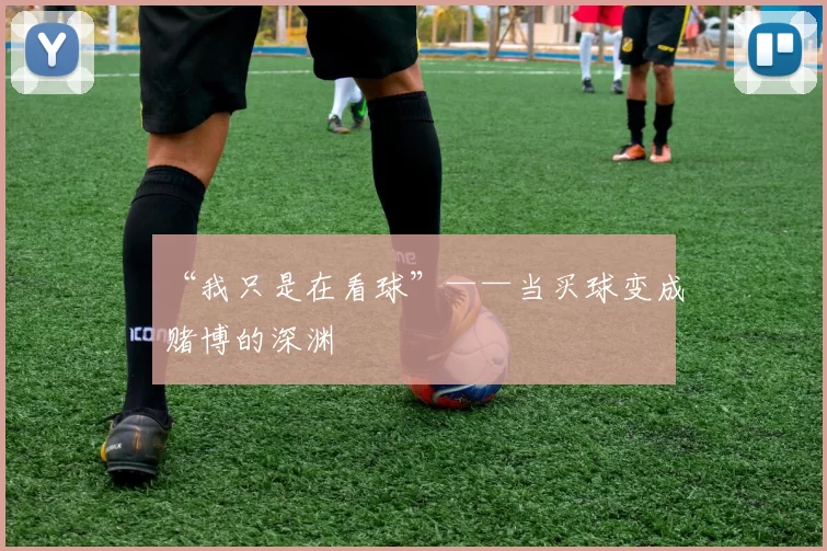 “我只是在看球”——当买球变成赌博的深渊